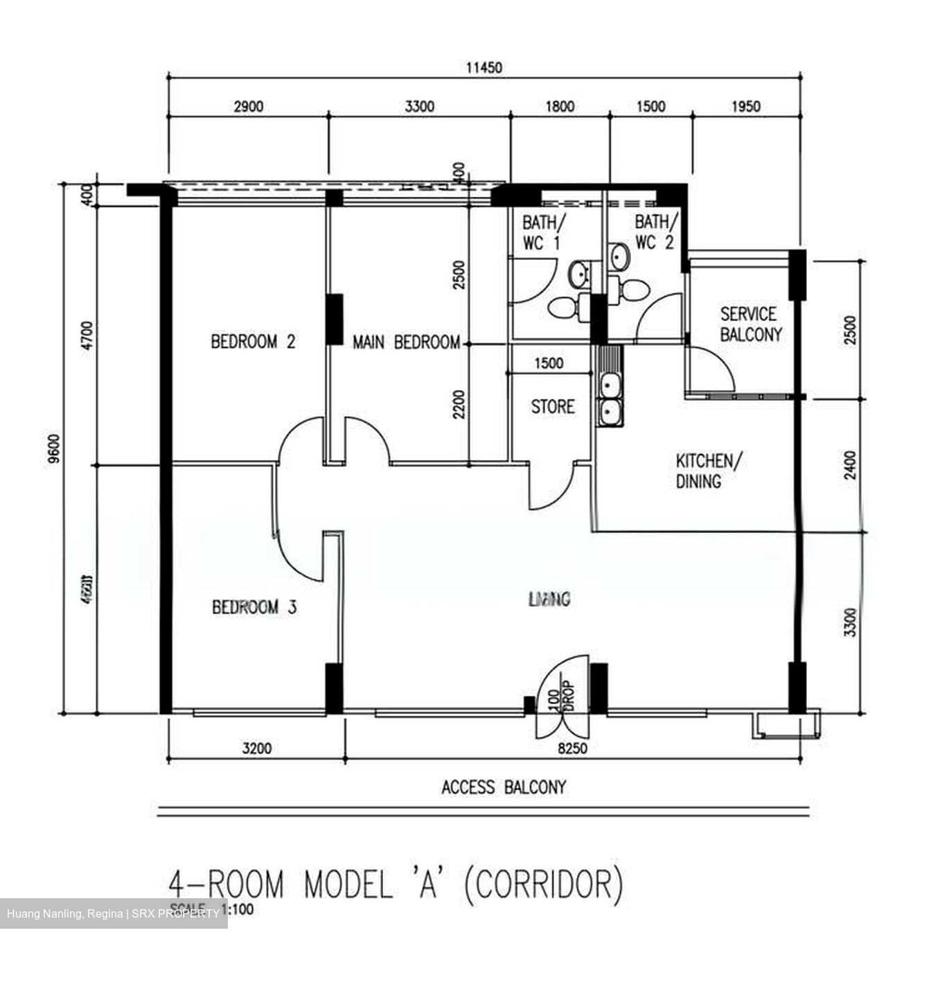 Blk 345 Tampines Street 33 (Tampines), HDB 4 Rooms #548866361